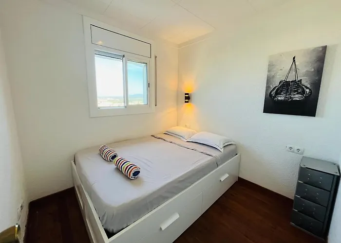 Apartmán Costa Brava - - Terrace & Sea View Roses
