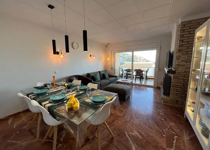 Costa Brava - - Terrace & Sea View Apartmán Roses
